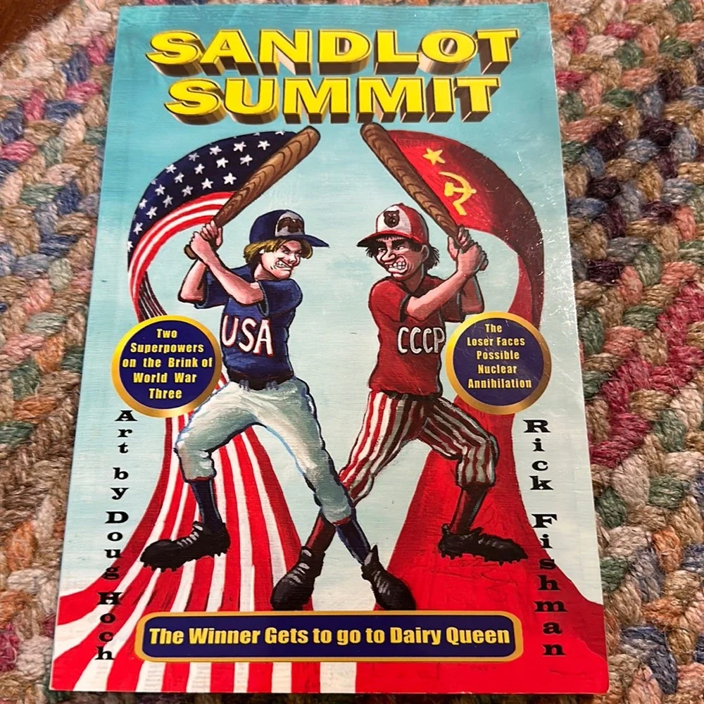 Sandlot Summit by Rick Fishman AUTOGRAPHED Signed‎